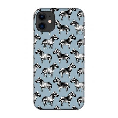 Zebra: Volledig geprint iPhone 11 Hoesje