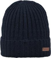 Barts Haakon Turnup Muts Heren Black one size