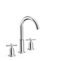 Wastafelkraan Tres Mont Blanc | Opbouw | Mengkraan | Standaard model | 2-hendels | Rond | Chroom