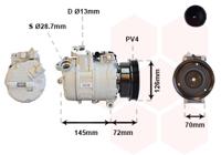 Van Wezel Airco compressor 0600K226