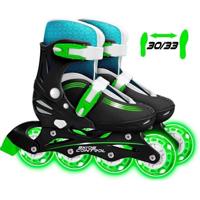 STAMP - Verstelbare inline skates - Light Up Wheels - Skids Control