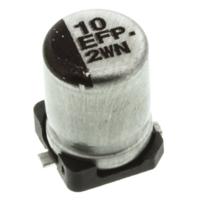 Panasonic Elektrolytische condensator SMD 10 µF 25 V 20 % (Ø) 4 mm 1 stuk(s)