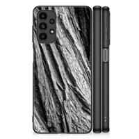Houten Print Telefoonhoesje Samsung Galaxy A13 4G Boomschors Grijs
