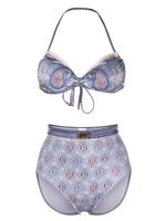 ZIMMERMANN bikini à imprimé cachemire - Bleu