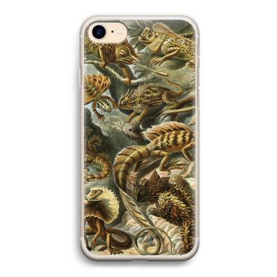 Haeckel Lacertilia: iPhone 7 Transparant Hoesje