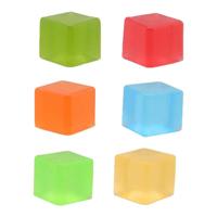 Johntoy Anti stress squeeze kubussen, 12st.
