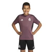 adidas Real Madrid Trainingshirt 2025-2026 Kids Paars Zwart Wit