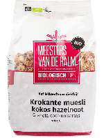 De Halm Krokante Muesli Kokos Hazelnoot (500 gram)