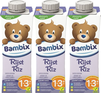 Bambix Groeidrink Rijst 1-3 Jaar