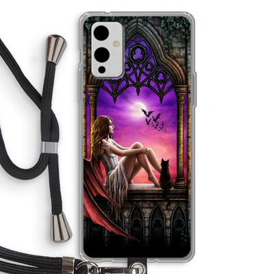 Kinderen van de nacht: OnePlus 9 Transparant Hoesje met koord