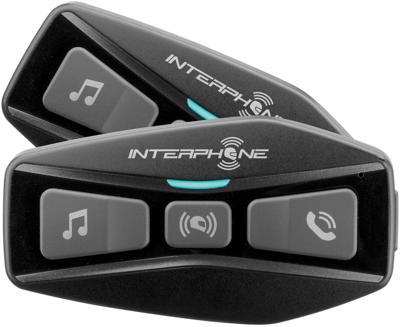 INTERPHONE Helmet com.system interp. u-com 2 double kit