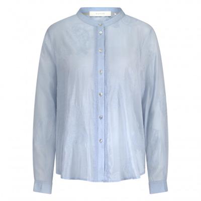 Nukus - Blauw | Dames | Blouse | Blauw | XXL | regular | Kamst mode