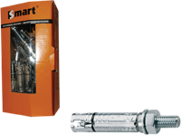 Pgb-Europe smart | keilbout smart+ankerstang m8x30x85 zn | 25 st sm000k001080085e