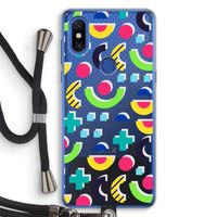 8-bit N°1: Xiaomi Mi Mix 3 Transparant Hoesje met koord