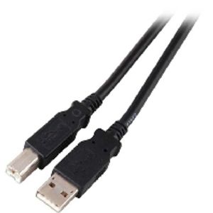 EFB Elektronik 1.8m USB 2.0 A/B USB-kabel 1,8 m USB A USB B Zwart
