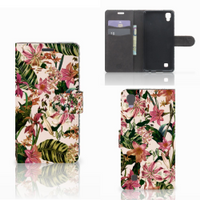 LG X Power Hoesje Flowers - thumbnail