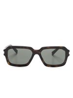 Saint Laurent Eyewear lunettes de vue à monture rectangulaire - Marron