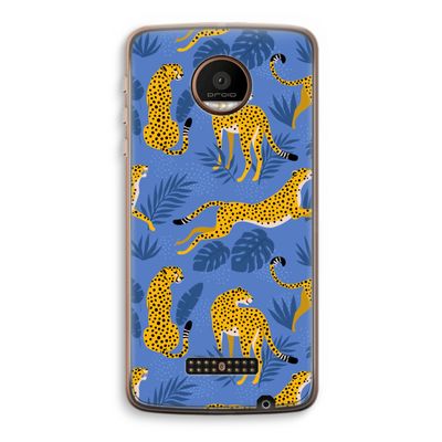 Luipaard: Motorola Moto Z Force Transparant Hoesje
