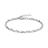 Armband Fantasie zilver 2,7 mm 19 cm
