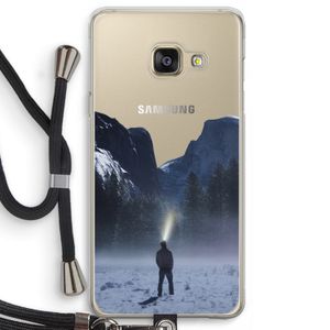 Wanderlust: Samsung Galaxy A3 (2016) Transparant Hoesje met koord