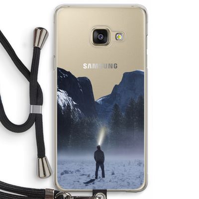 Wanderlust: Samsung Galaxy A3 (2016) Transparant Hoesje met koord