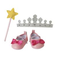 Heless Poppen accessoires prinses lillifee set, 38-45 cm