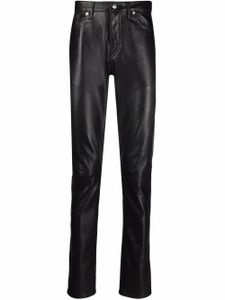 Zadig&Voltaire pantalon David en cuir - Noir