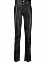 Zadig&Voltaire pantalon David en cuir - Noir