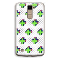 8-bit N°10: LG K10 (2016) Transparant Hoesje