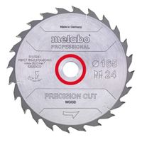 Metabo Accessoires Cirkelzaagblad | "Precision Cut Prof" | 165x20mm | Z42 WZ 15° - 628291000 - thumbnail