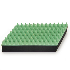Beeztees Massageborstel Rubber 13cm Mint