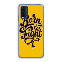 Born to Fight: Xiaomi Redmi 9T Transparant Hoesje
