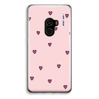 Hartjes: Xiaomi Mi Mix 2 Transparant Hoesje Hartjes: Xiaomi Mi Mix 2 Transparant Hoesje
