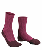 Falke TK2 Explore Wool Wandelsok Dames Burgundy 39-40 Falke TK2 Explore Wool Wandelsok Dames Burgundy 39-40