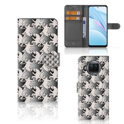 Xiaomi Mi 10T Lite | Telefoonhoesje | Met pasjeshouder | Salamander Grey