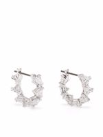 Swarovski mini boucles d'oreilles Millenia - Blanc