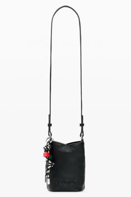 mobielhouder met charms - BLACK - U