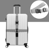 Cross Rainbow elastische telescopische tas bungee Bagage verpakking riem reizen bagage vaste riem (grijs)