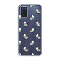Vogeltjes: Samsung Galaxy A03s Transparant Hoesje