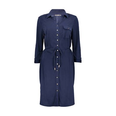 Geisha blousejurk donkerblauw Geisha blousejurk donkerblauw