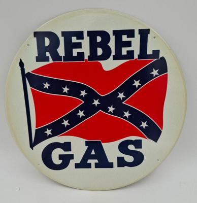 Rebel Gas Stalen Bord - Ø30cm