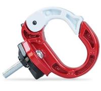 2 stks aluminium legering opknoping tas haak klauw voor Xiaomi Mijia M365 elektrische scooter motorfiets accessoires (rood)