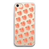 Just peachy: iPhone 7 Transparant Hoesje