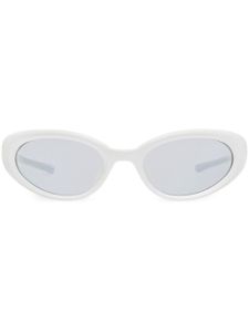 Gentle Monster lunettes de soleil Gelati W3 à monture papillon - Blanc