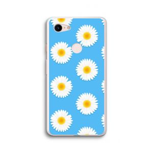 Margrietjes: Google Pixel 3 XL Transparant Hoesje