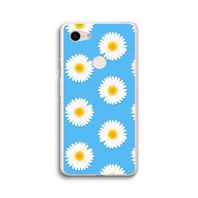 Margrietjes: Google Pixel 3 XL Transparant Hoesje