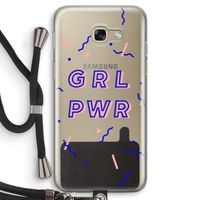GRL PWR: Samsung Galaxy A5 (2017) Transparant Hoesje met koord