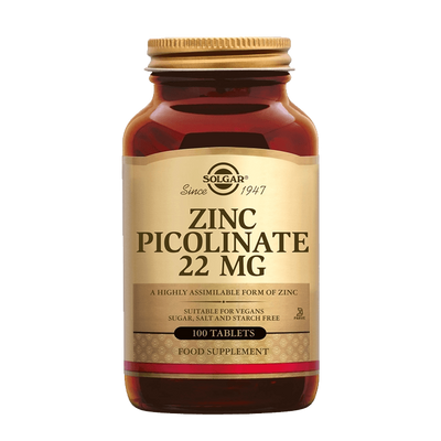 Solgar Vitamins - Zinc Picolinate