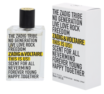 Zadig & Voltaire This is Us! SNFH Eau de toilette Spray 50 ml Dames