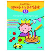 Deltas Reuzeleuk speel- en leerblok allereerste oefenspelletjes 2-3